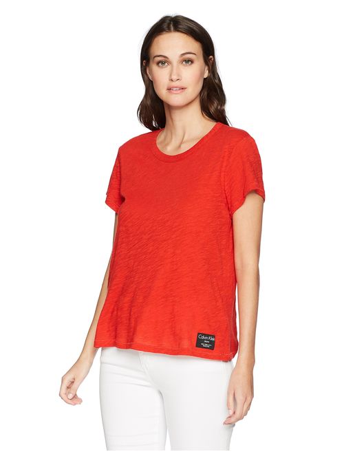 Calvin Klein Women's Essential T-Shirt Crew Neck