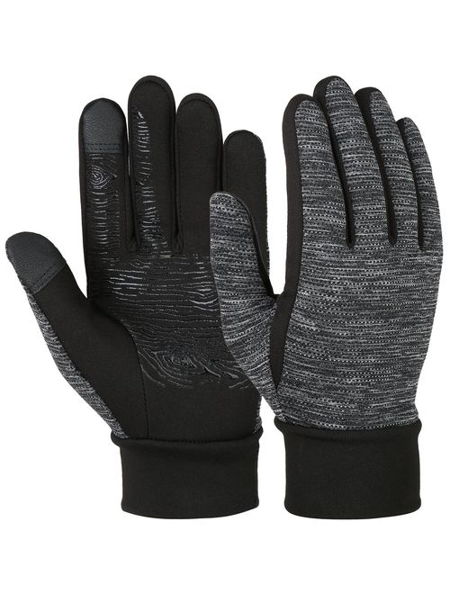 VBG VBIGER Winter Gloves Touch Screen Driving Gloves Anti-slip Cycling Gloves Warm Fleece Gloves for Men Women