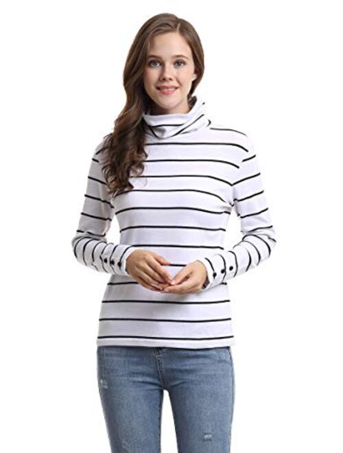 Sofishie Long Sleeve Shirt with Turtle-Neck