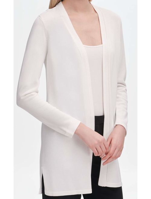 Calvin Klein Women's Cardigan with Contrast Trim