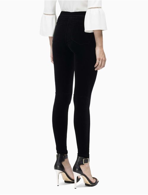 Calvin Klein Women's Stretch Velvet Legging