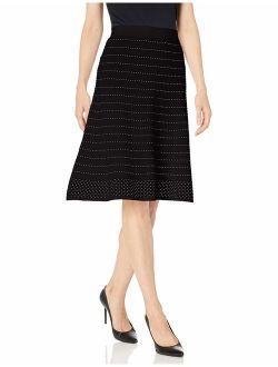 Women's Contrast Stitching Skirt