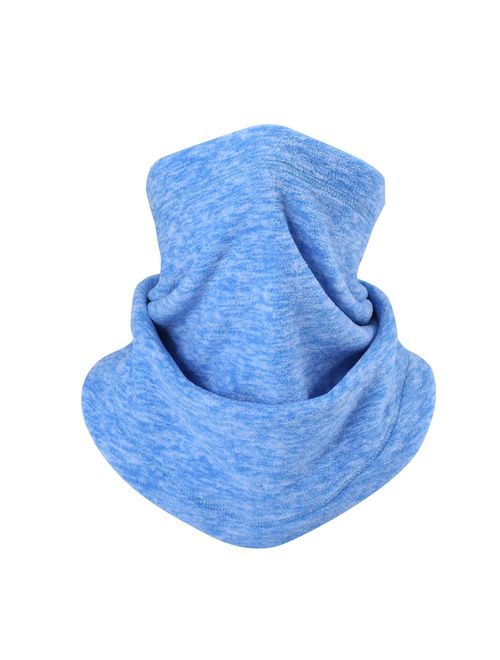 WTACTFUL Soft Fleece Neck Gaiter Warmer Face Mask for Cold Weather Winter Outdoor Sports