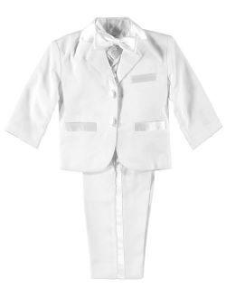 Kaifer Baby Boys' 5-Piece Tuxedo