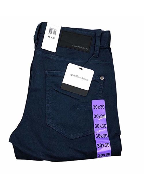 Calvin Klein Jeans Men's Straight Leg Twill Pants