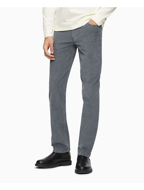 Calvin Klein Men's Slim-fit 5-Pocket Comfort Stretch Corduroy Pants