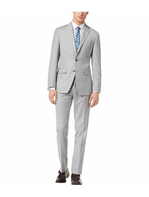 Calvin Klein Men's Slim Fit Wool Suit