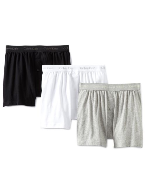 Calvin Klein Men's 3pk Knit Boxer