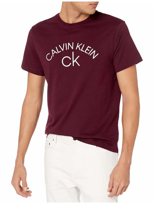 Calvin Klein Men's Athleisure Logo Crewneck T-Shirt