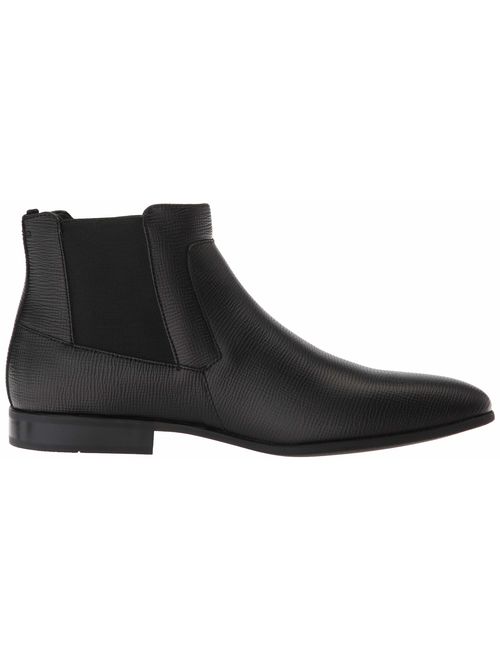 calvin klein men's christoff epi leather chelsea boot