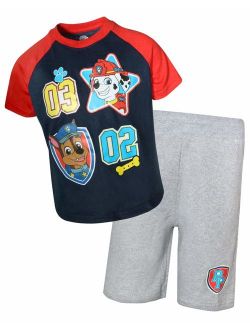 Nickelodeon Paw Patrol Boys Knit Short Set (Toddler Little Boys)