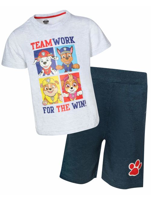 Nickelodeon Paw Patrol Boys Knit Short Set (Toddler Little Boys)