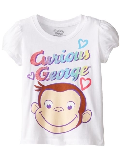 Curious George Girls' Short Sleeve T-Shirt