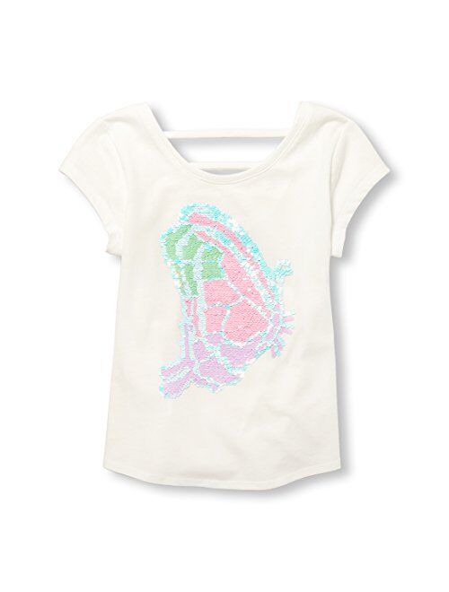 The Children's Place Girls' Short Sleeve Top