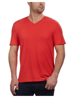 Men's Short Sleeve V-Neck Cotton T-Shirt