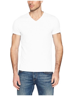 Men's Short Sleeve V-Neck Cotton T-Shirt