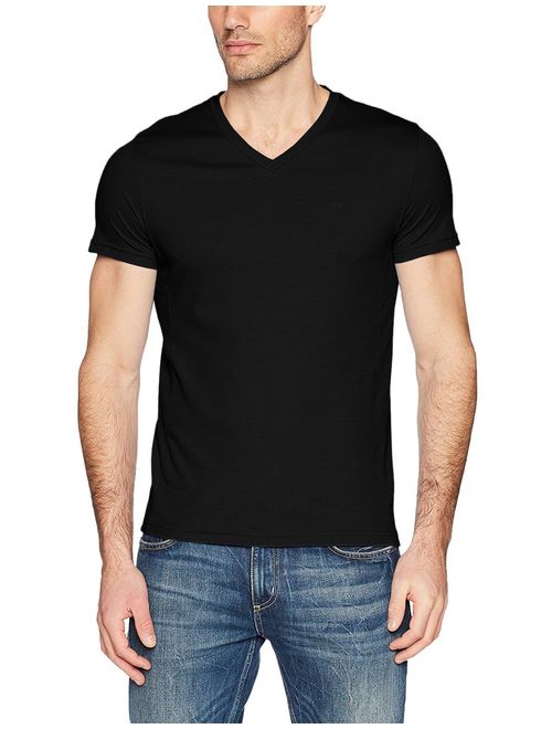 Calvin Klein Men's Short Sleeve V-Neck Cotton T-Shirt