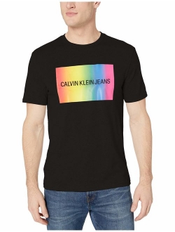 Men's Short Sleeve Pride Rainbow T-Shirt