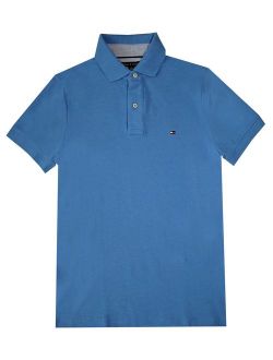 Mens Custom Fit Solid Color Polo Shirt - XL - Blue