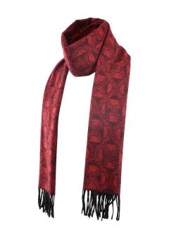 Runtlly Scarf with Pure Bamboo Fiber Material Softness Scarf for Men Comfortable Long Scarf for Spring, Fall or Winter