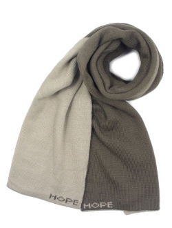 Dahlia Men's Soft, Warm and Long Winter Scarf, Striped Knit