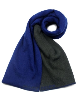 Dahlia Men's Soft, Warm and Long Winter Scarf, Striped Knit