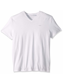 Men's Short Sleeve Jersey Cotton V-Neck T-Shirt