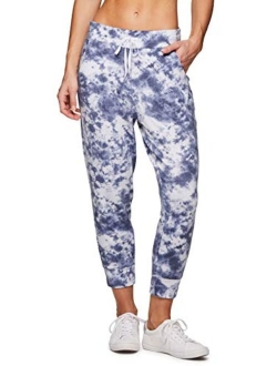 Active Women's Camo Print Lightweight Jogger Sweatpants with Pockets