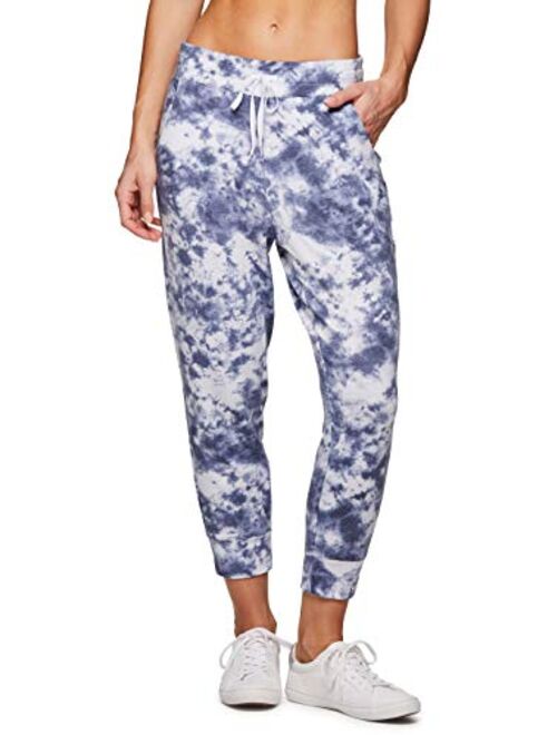 RBX Active Women's Camo Print Lightweight Jogger Sweatpants with Pockets