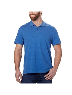 Men's Short Sleeve Pique Cotton Polo Shirt