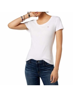 Womens Crew Neck Short Sleeves T-Shirt