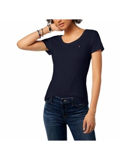 Womens Crew Neck Short Sleeves T-Shirt