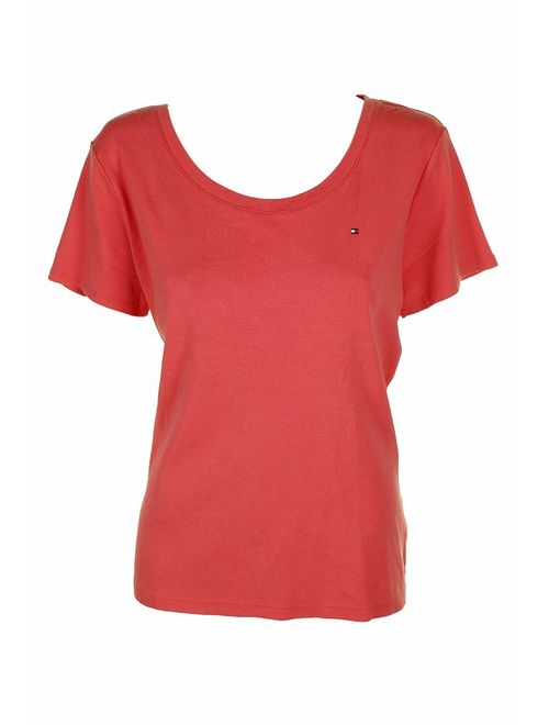 Tommy Hilfiger Womens Crew Neck Short Sleeves T-Shirt