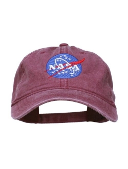 e4Hats.com NASA Insignia Embroidered Pigment Dyed Cap