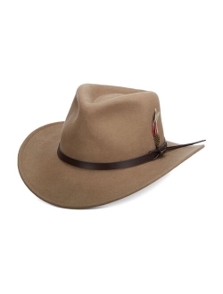 Classico Men's Crushable Felt Outback Hat