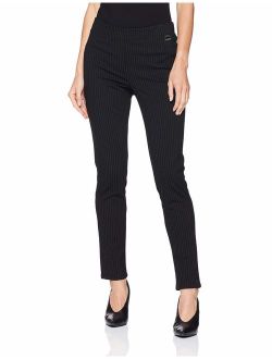 Women's Pinstripe Pull on Pant