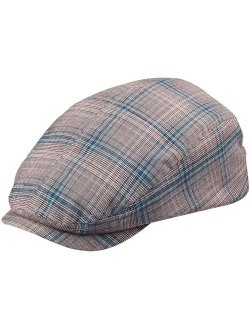 MG Men's Plaid Ivy Newsboy Cap Hat