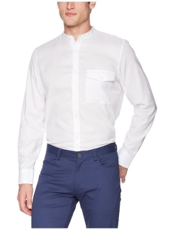 Men's Stretch Cotton Button Down Shirt