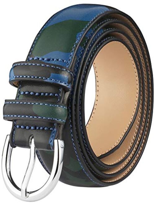 Falari Women Genuine Leather Belt Fashion Dress Belt With Single Prong Buckle 6028-31 Colors