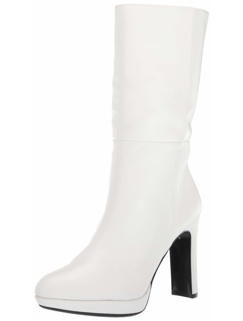 Calvin Klein Women's Pebbles Mid Calf Boot