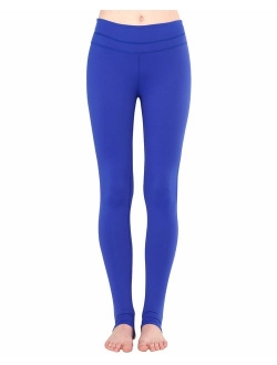 Zeronic Women's High Waist Stirrup Leggings Tights Gym Workout Yoga Pants