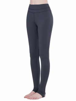 Zeronic Women's High Waist Stirrup Leggings Tights Gym Workout Yoga Pants