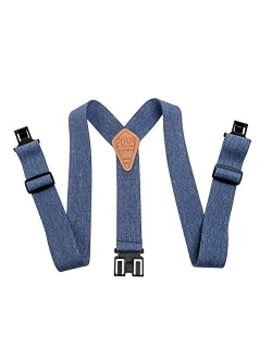 Perry Suspenders Men's Elastic Hook End Camouflage Suspenders