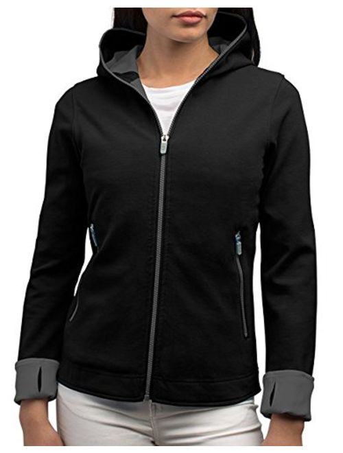 SCOTTeVEST Chloe Glow - Womens Hoodies - Sweatshirts for Women - Workout Hoodie