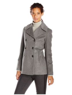 Women's Double-Breasted Classic Peacoat