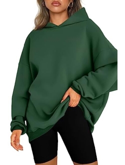 EFAN Womens Oversized Hoodies Sweatshirts Fleece Hooded Pullover Tops Sweaters Casual Comfy Fall Fashion Outfits Clothes 2023