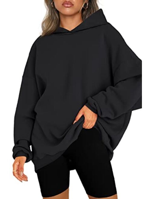 EFAN Womens Oversized Hoodies Sweatshirts Fleece Hooded Pullover Tops Sweaters Casual Comfy Fall Fashion Outfits Clothes 2023