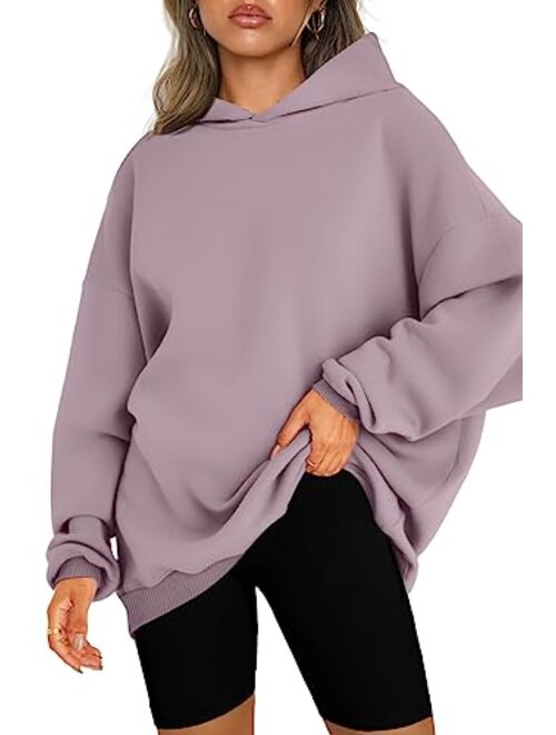 EFAN Womens Oversized Hoodies Sweatshirts Fleece Hooded Pullover Tops Sweaters Casual Comfy Fall Fashion Outfits Clothes 2023