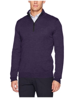 Men's Merino Quarter Zip Sweater