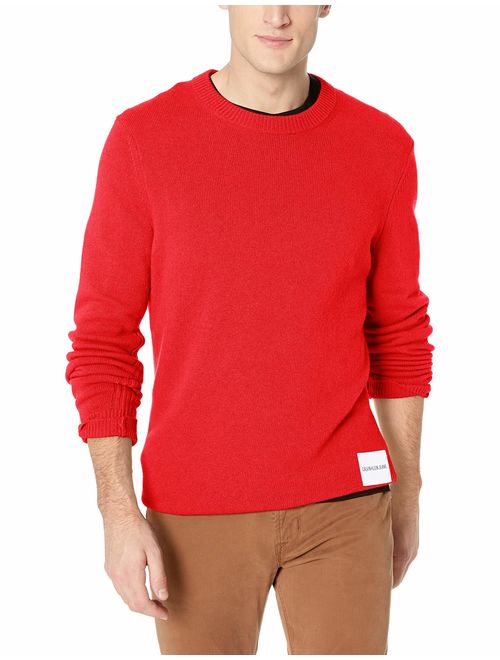 Calvin Klein Men's Crewneck Logo Sweater